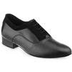 Rummos Elite Ricardo Black Leather and Black Trim Mens Shoe - Men's Dance Shoes| Blue Moon Ballroom Dance Supply