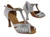 Style S1010CC Crystal Grey Satin - Women's Dance Shoes | Blue Moon Ballroom Dance Supply