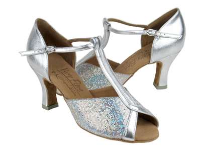 Style S2804 Silver Scale & Silver - Women's Dance Shoes | Blue Moon Ballroom Dance Supply