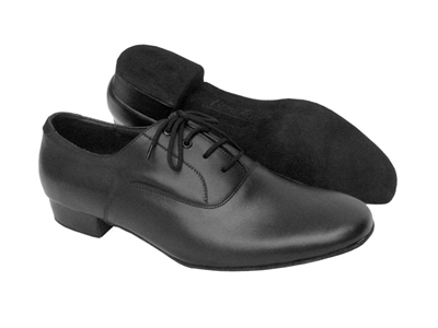 Style S305 Black Leather - Women's Dance Shoes | Blue Moon Ballroom Dance Supply