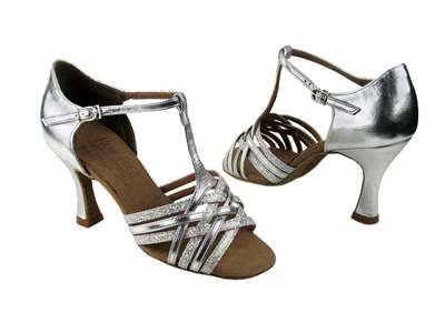 Style S92304 Silver Scale & Silver - Ladies Dance Shoes | Blue Moon Ballroom Dance Supply