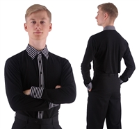 Style Connor Mens Practicewear Dance Shirt - Men's Dancewear | Blue Moon Ballroom Dance Supply