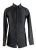 Style Kelly Black Plus Size Ballroom Shirt with Trunks - Men's Dancewear | Blue Moon Ballroom Dance Supply