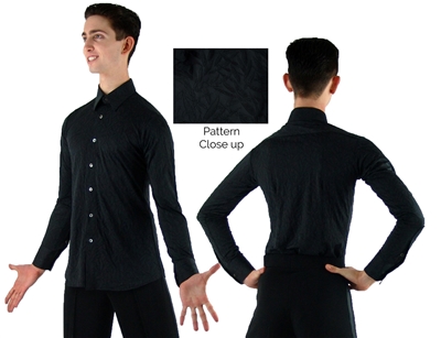 Style Erik Mens Practicewear Dance Shirt - Men's Dancewear | Blue Moon Ballroom Dance Supply