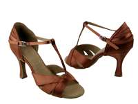 Style SERA1144 Dark Tan Satin