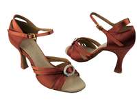 Style SERA1154 Dark Tan Satin