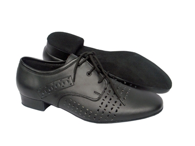 Style ST38 Black Leather - Men's Dance Shoes | Blue Moon Ballroom Dance Supply