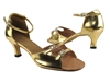 VF 1620 Gold Leather - Women's Dance Shoes | Blue Moon Ballroom Dance Supply