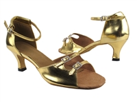 VF 1620 Gold Leather - Women's Dance Shoes | Blue Moon Ballroom Dance Supply