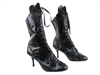 VF 3301 89 Snake Black Boot - Dance Footwear | Blue Moon Ballroom Dance Supply