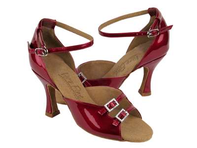 VF C1620 Red Patent - Ladies Dance Shoes | Blue Moon Ballroom Dance Supply