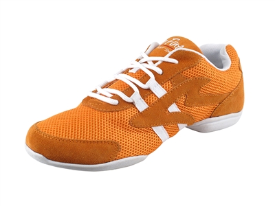 Style VFSN012 Low Profile Orange Dance Sneaker