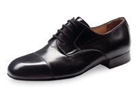 Style WK 28011 XXL Mens Black Leather Shoe | Blue Moon Ballroom Dance Supply