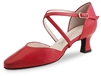 Style WK Patty Red Leather 2" Heel - Women's Dance Shoes | Blue Moon Ballroom Dance Supply