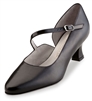 Style WK Rita Black Leather 2" Heel - Women's Dance Shoes | Blue Moon Ballroom Dance Supply