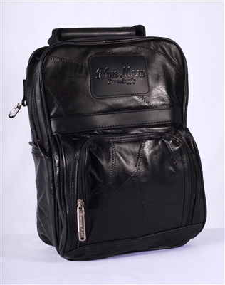 Style Black Leather Dance Bag - Dance Accessories | Blue Moon Ballroom Dance Supply