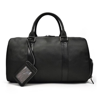 Endre Weekender Large Leather Duffle Bag - Leather Travel Bags | Blue Moon Ballroom Dance Supply