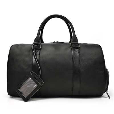 Endre Weekender Large Leather Duffle Bag - Leather Travel Bags | Blue Moon Ballroom Dance Supply