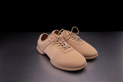 Fuego latte split sole lowcut unisex dance sneaker - Dance Sneakers | Blue Moon Ballroom Dance Supply