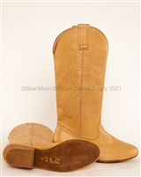 ProDance Tan Country 1.5" Heel Dance Boot - Women's Dance Boots | Blue Moon Ballroom Dance Supply