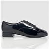 Style Ray Rose Sandstorm Wide Black Patent - Mens Standard Dance Shoes | Blue Moon Ballroom Dance Supply