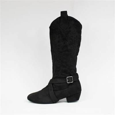 Style SD Tucson Black Country Dance Boot - Women's Dance Shoes | Blue Moon Ballroom Dance Supply