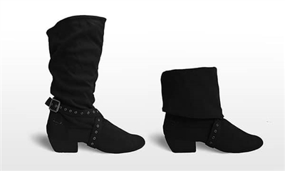 Style SD Urban Charm Black Dance Boot - Women's Dance Boots | Blue Moon Ballroom Dance Supply