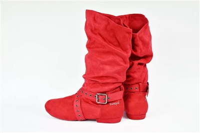 Sway'd Urban Step Red Dance Boot - Women's Dance Boots | Blue Moon Ballroom Dance Supply