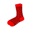 Style Red Hot Chili Peppers Socks Burgandy Unisex