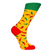 Style Red Hot Chili Peppers Socks Yellow Unisex