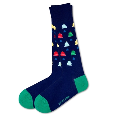 Style Christmas Tree Novelty Socks - Mens