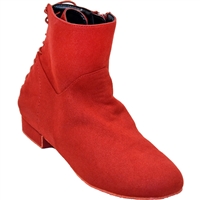Ultimate Shorty Dark Red Boot - Dance Boots | Blue Moon Ballroom Dance Supply