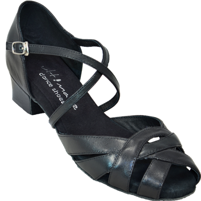 Ultimate Wrapstar Black Leather - Unisex Dance Shoes | Blue Moon Ballroom Dance Supply