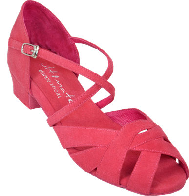 Ultimate Wrapstar Pink Suede - Unisex Dance Shoes | Blue Moon Ballroom Dance Supply