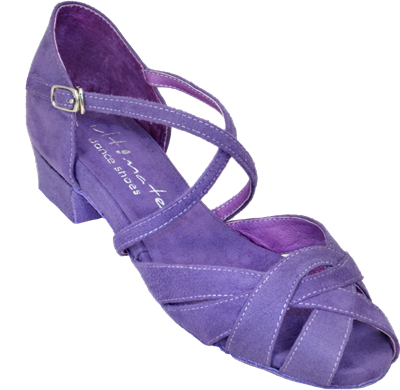Ultimate Wrapstar Purple Suede - Unisex Dance Shoes | Blue Moon Ballroom Dance Supply