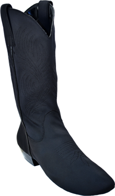Style Mens Ultimate Lycra Black Boot - Dance Footwear | Blue Moon Ballroom Dance Supply