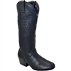 Ultimate Pro Country Ladies Black Leather Boot - Dance Footwear | Blue Moon Ballroom Dance Supply