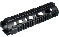 UTG PRO Model 4/AR15 Mid Length Drop-in Quad Rail, Black