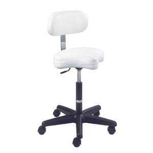 Equipro Ergonomic Air-Lift Stool w Back