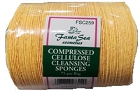 FantaSea Compressed Cellulose Sponges - Professional Spa Products | Terry Binns Catalog