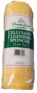 FantaSea Cellulose Cleansing Sponges - Professional Spa Products | Terry Binns Catalog