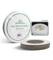 FantaSea Wax Pot Paper Collars 50 ct