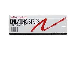 Miss Webril 9x3 Epilating Strips - Esthetician Waxing Supplies | Terry Binns Catalog