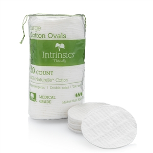 Intrinsics Large Cotton Ovals 100% Pure Cotton 50 Count