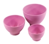 Ultronics Set of Three Pink Flexible Rubber Bowls S, M, L | Terry Binns Catalog