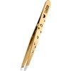 Rubis Gold Swiss Slant Tweezer - Professional Salon & Spa Products | Terry Binns Catalog