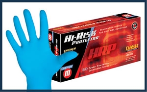 Hi-Risk Nitrile Exam Gloves