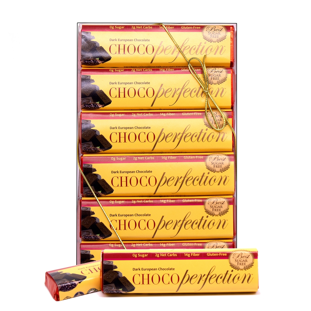 ChocoPerfection Dark Chocolate 12-Bar Gift Box