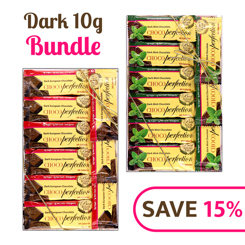 30 Dark Mini Chocolate Bar Gift Box, 30 Dark Mint Mini Chocolate Bar Gift Box