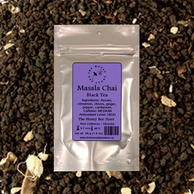 Masala Chai Tea - shop for loose leaf tea online at The Honey Bee Store